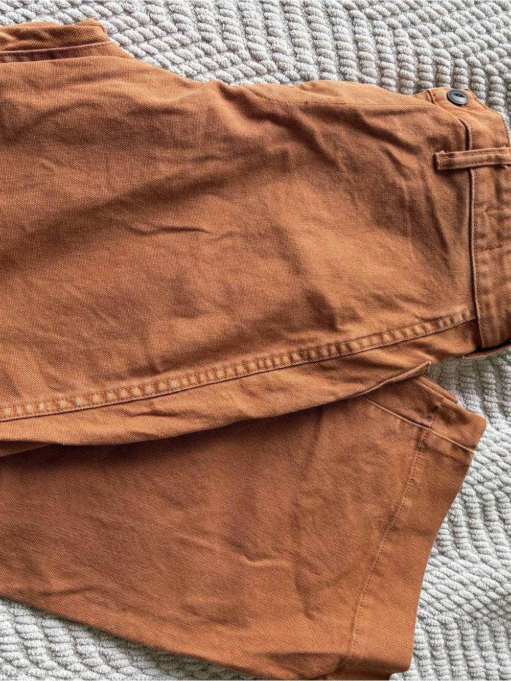 Madewell Women's Rust Orange Jeans - Picture 5 of 5